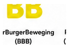 BoerBurgerBeweging (BBB) logo