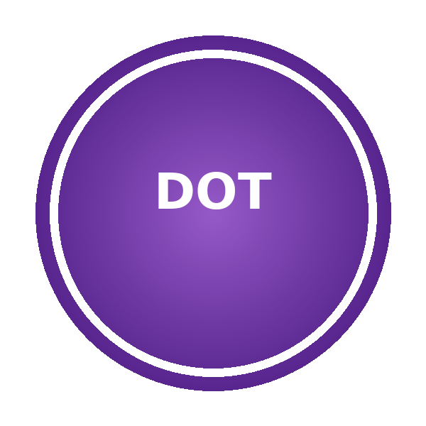 Purple Dot sticker